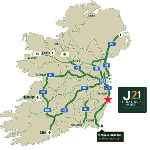 J21 Ireland Map